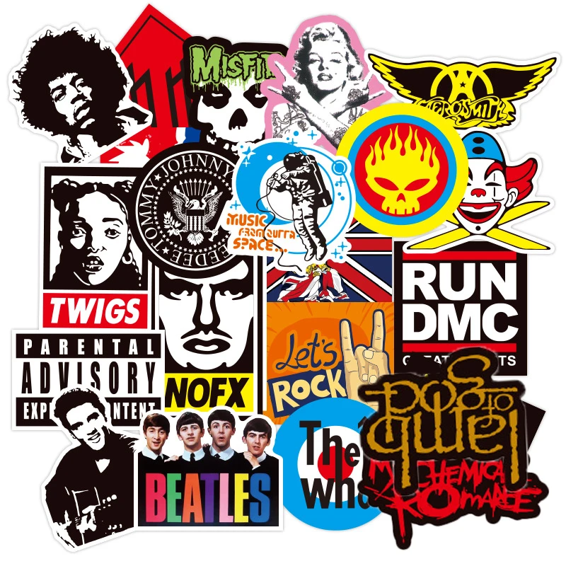 100 шт. наклейки на мотоцикл ноутбук скейтборд сноуборд|Наклейки для творчества| |