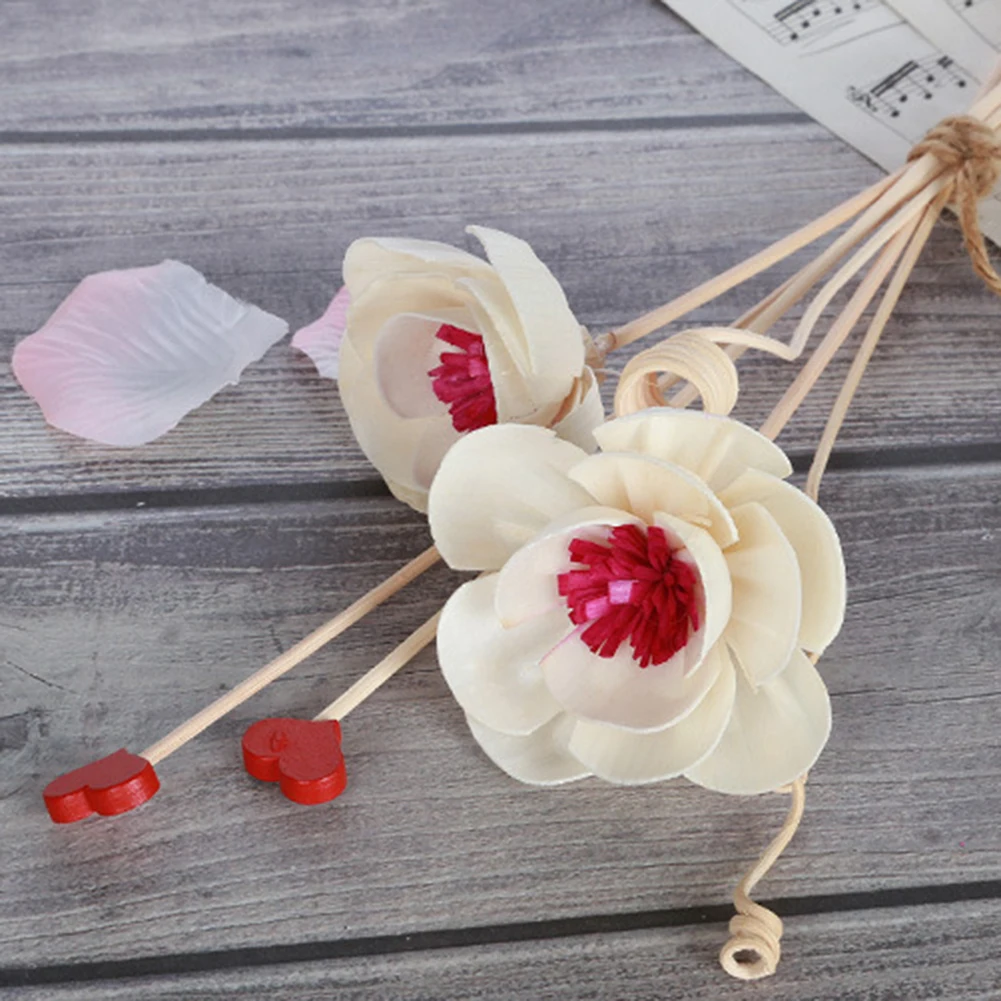 5 шт. искусственный цветок ротанга Ароматический диффузор сменная палка Diy