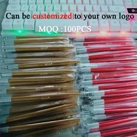 100pcslot Eyebrow Lip Microblading Manual Pen Aluminium Alloy Tattoo Machine Pen for Permanent Makeup Supplies