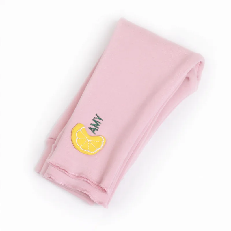 Winter Baby Warm Leggings For Children 0-4T Pants Kids Thicken Warm Elastic Waist Cotton Leggings Girls Pants Trousers - Цвет: orange pink