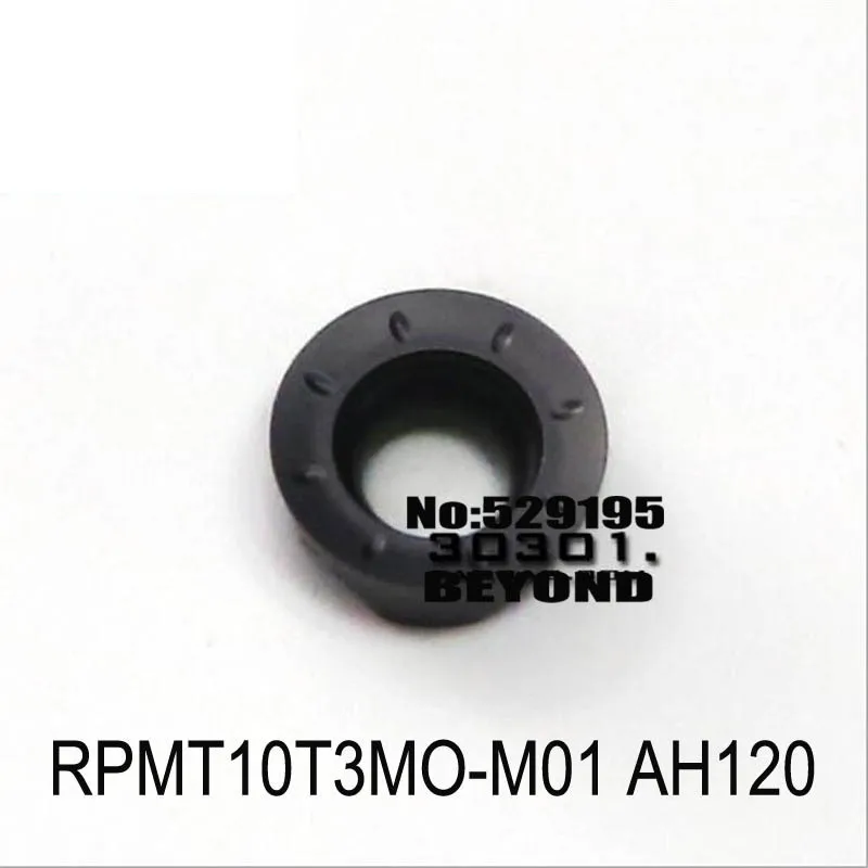 

Original RPMT RPMT10T3 RPMW1003 RPMT10T3MO-M01 RPMW1003MO-ZI AH120 Carbide Insert R5 Turning Lathe Cutter Tools