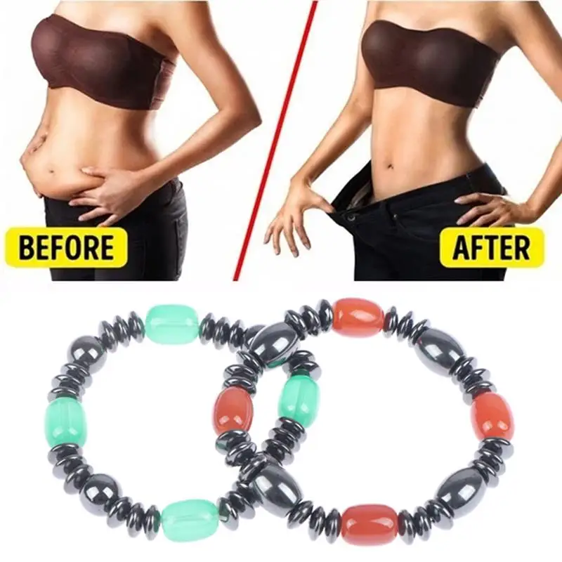 

Fashion Charm Healthy Energy Weight Loss Magnetic Therapy Hematite Bracelet