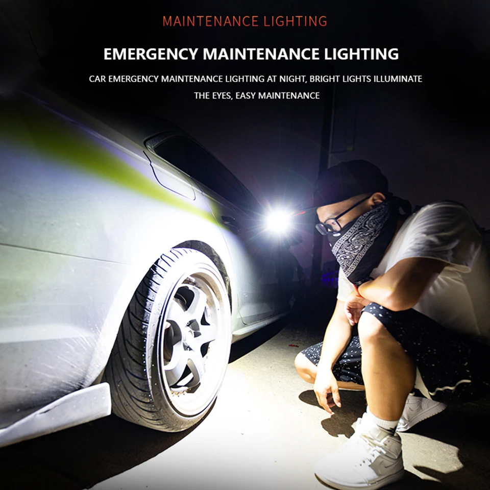 Прямая поставка светодиодный фонарик крышка лампы световая шляпа налобный