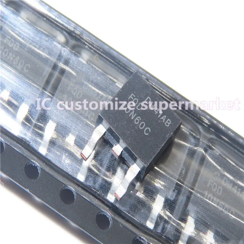 10 шт./лот NWE FQD10N60 TO-252 600V 10A SMD транзистор | Электронные компоненты и принадлежности