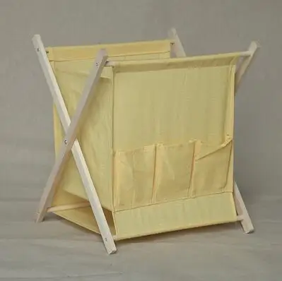 letter yellow Тканевая Складная Настольная корзина для хранения, шикарный нордический органайзер для журналов, украшение дома, держатель для журналов, настольный органайзер pf102816 - Цвет: letter yellow