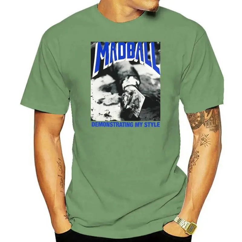 

Vintage 90S Reprint Madball T Shirt Nyhc Cro Mags Bio Hazard