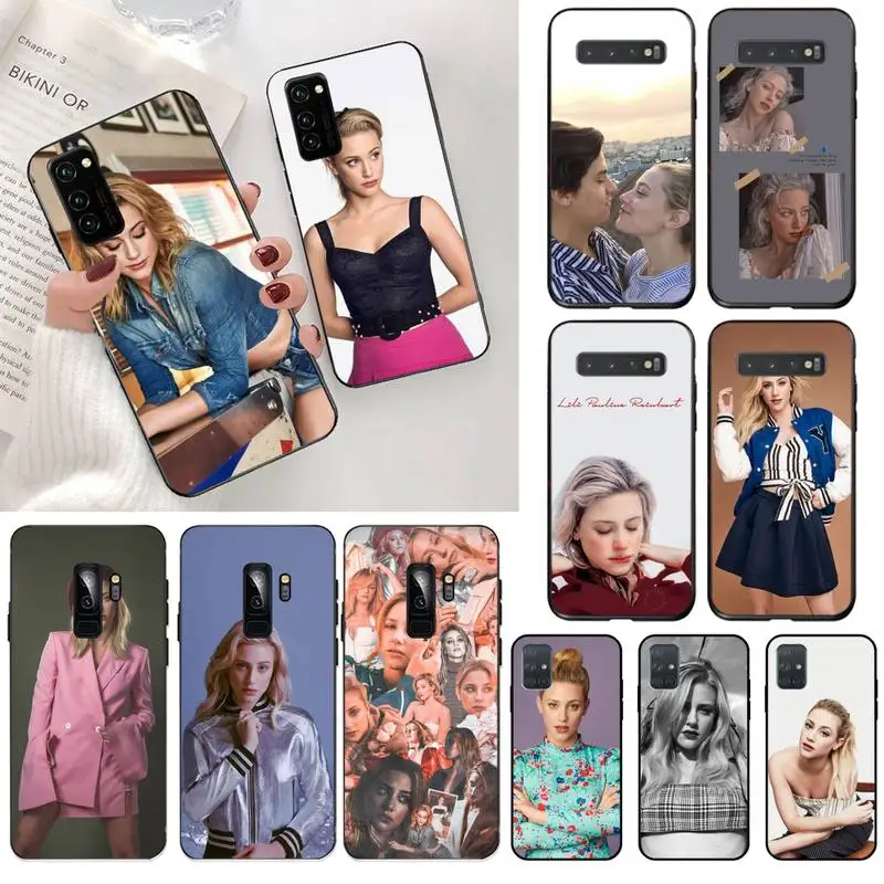 Чехол Lili Reinhart Riverdale для телефона Samsung S20 plus Ultra S6 S7 edge S8 S9 S10 5G lite 2020|Бамперы| |