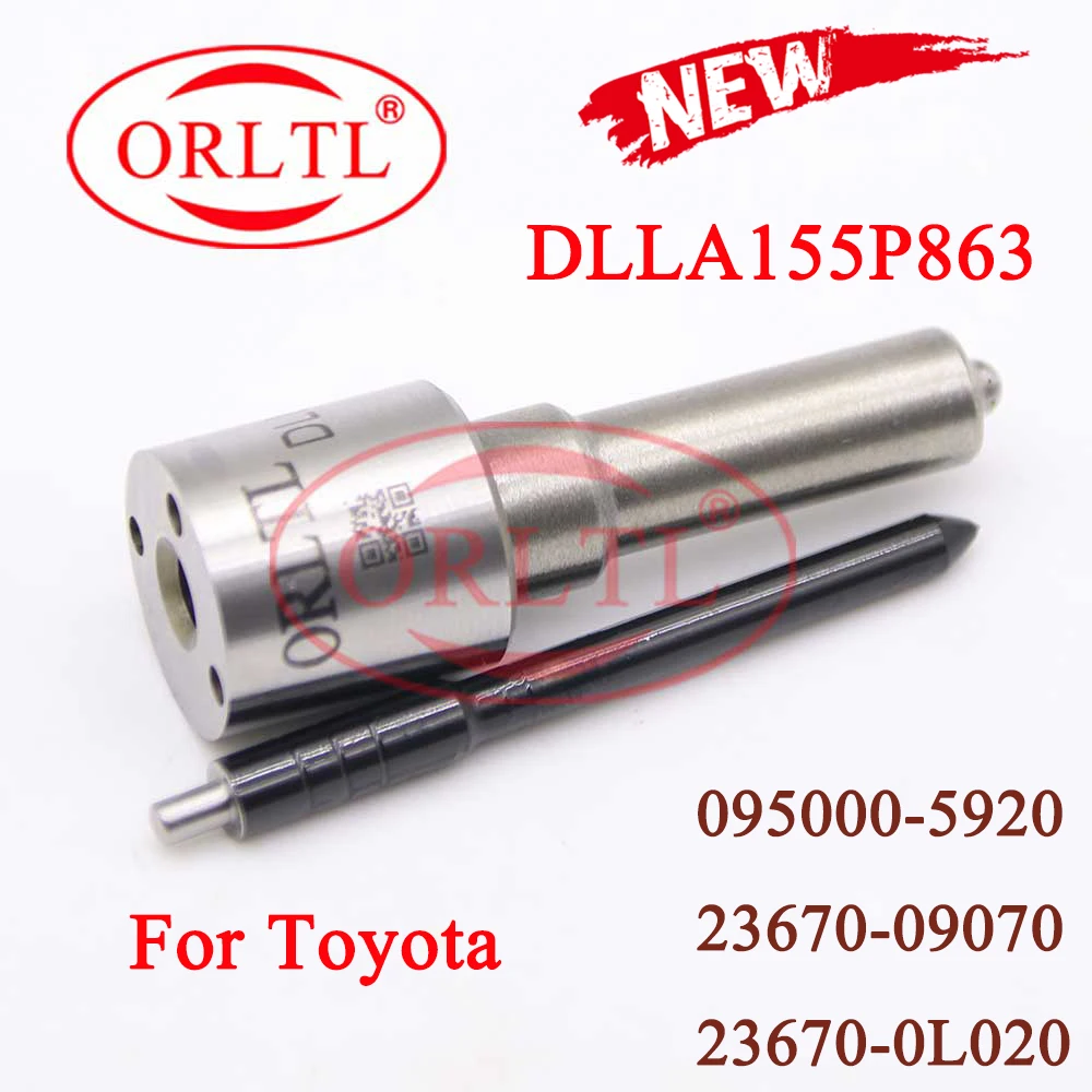 Форсунка дизельного инжектора ORLTL Dlla155p863 форсунка топливного для форсунки Denso