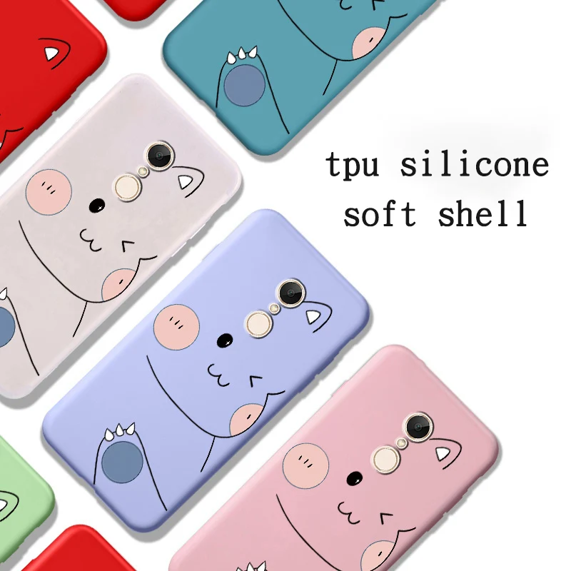 

Luxury Funda Case For Redmi 4A 5 5A 5 plus 6 6A 6 Plus Case Cover cell phone cases cartoon phone back covers coque protector