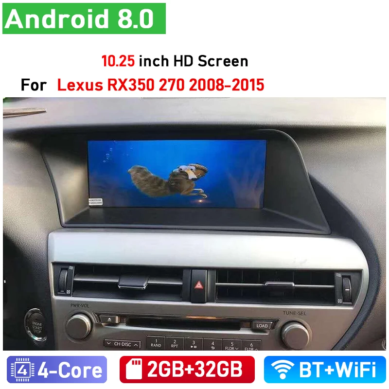 Автомобильный Android радио GPS мультимедийный плеер для Lexus RX350 270 2008 ~ 2015 стерео HD