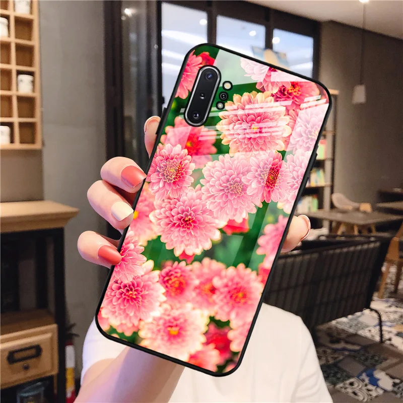 

Hard Phone Case For Samsung Note 10 Plus Case Tempered Glass Bumper For Samsung Note10 Pro Shockproof Fundas Note10+ 6.8'' Coque