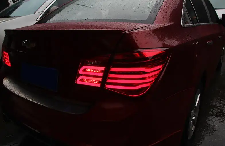 Автомобильный Стайлинг для Chevrolet Cruze 2009-2014 задние светодиодные фонари DRL