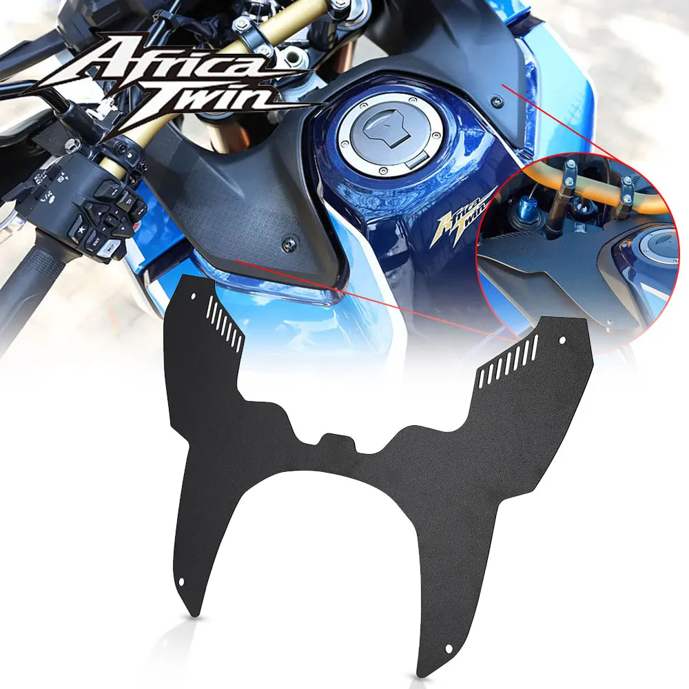 

For HONDA CRF 1100L Africa Twin Adventure Sports ES DCT 2020-2021 Motorcycle Fuel Tank Front Cover Forkshield Updraft Deflector