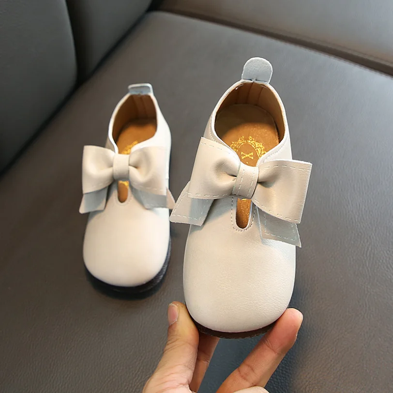 Детские кожаные туфли для девочек Вечерние принцессы Свадебные модельные