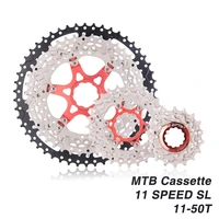 mtb 11s 11 50t sl cassette ultralight wide ratio 11 speed freewheel mountain bike bicycle sprockets for k7 x1 xo1 xx1 m9000
