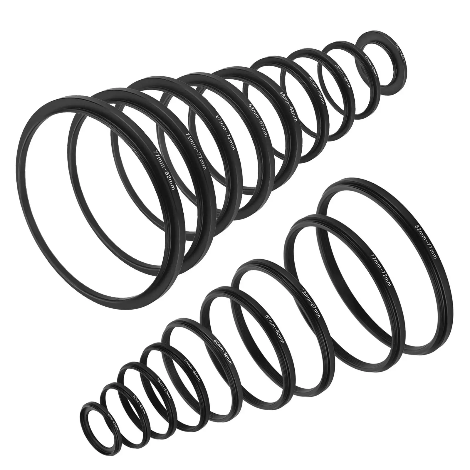 

37-49 37mm-49mm 37mm To 49mm Metal Step Up Rings Lens Adapter Filter Camera Tool Accessories New New