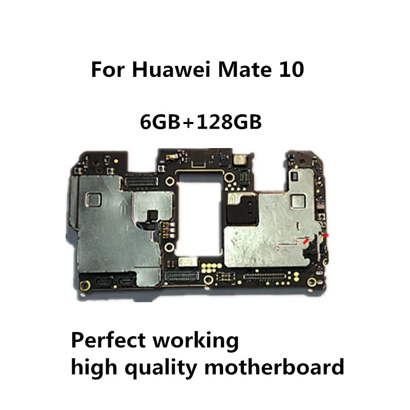 Используется для Huawei MATE 10 разблокированная оригинальная материнская плата 6 ГБ +