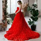 Женское элегантное платье ручной работы с цветами, без рукавов, трапециевидного силуэта