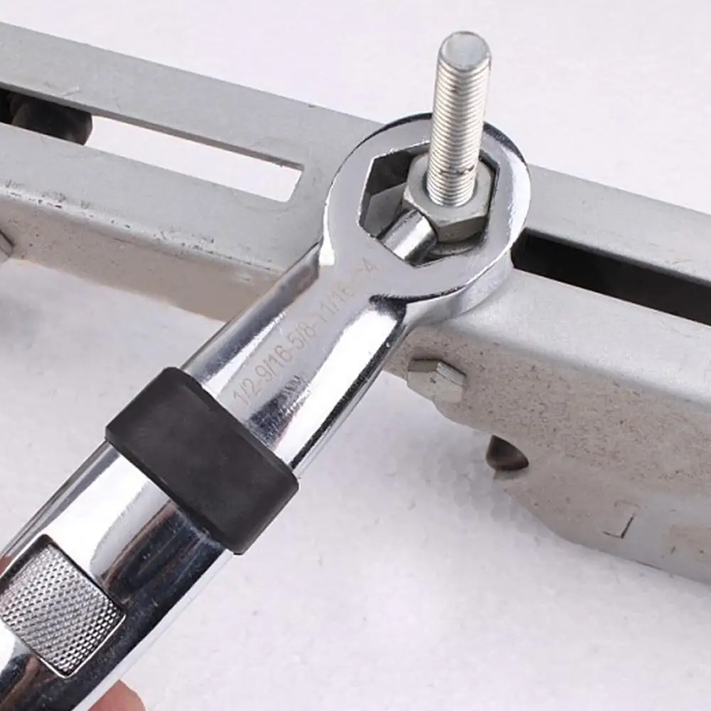 Многофункциональный гибкий гаечный ключ 16 в 1 регулируемый от 4 до 19 мм бытовой