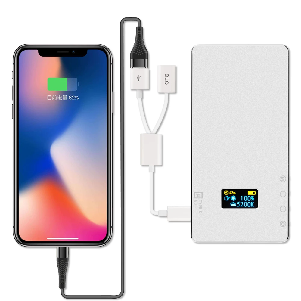 Фсветильник для фото-и видеосъемки со светодиодной подсветкой 112 заполняющий