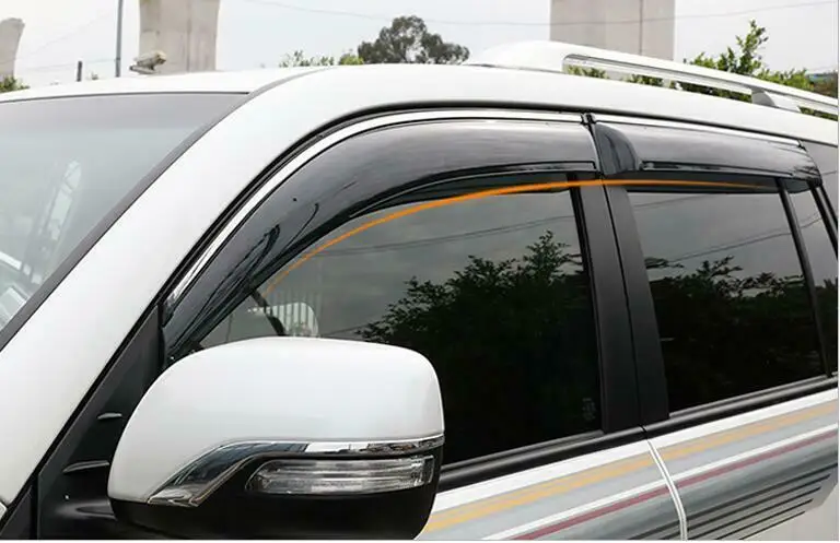 

4PCS Window Visor Sun Rain Shade For Toyota Land Cruiser LC200 2009-2018
