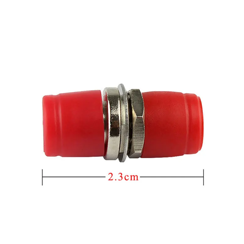 200PCS/LOT Optical Fiber Coupler Adapter Optical Coupling FC UPC Ftth Connector Small D Flange High Quality Wholesale