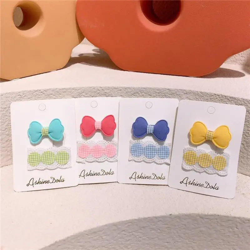 

Bow Hair Clips For Girls Children Hair Styling Tools Butterfly Hair Pins Kids Hair Grips Lace Hair Wear Barrettes Baby Hairpin