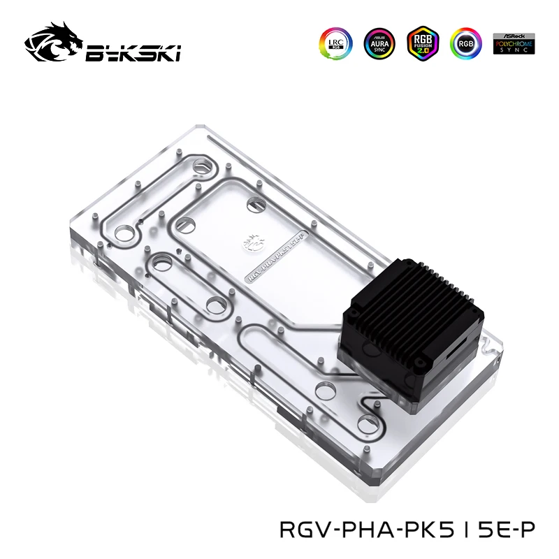 Bykski резервуар для воды Phanteks PK515E компьютерный чехол прозрачная водная доска