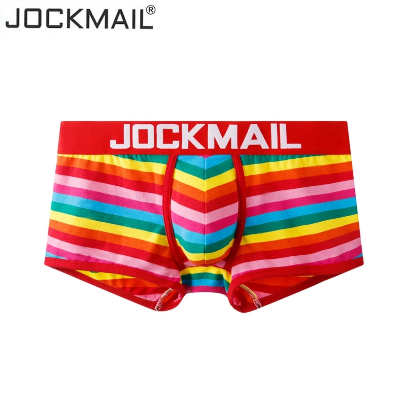 Трусы-боксеры jockmail мужские с низкой посадкой пикантное нижнее белье дышащие