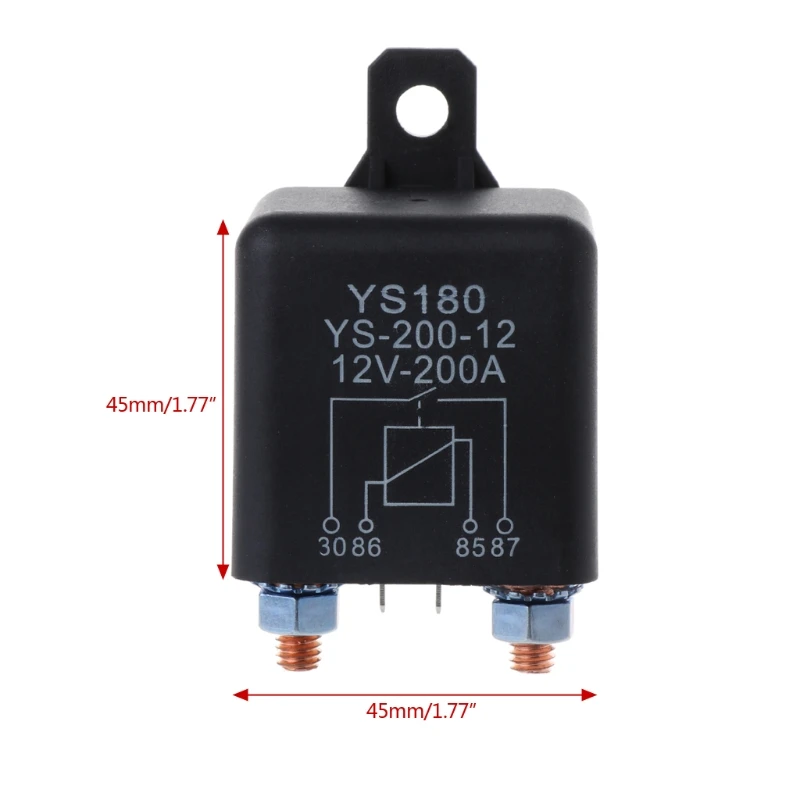 12V 200Amp пусковое реле 4Pin сверхмощный переключатель включения/выключения