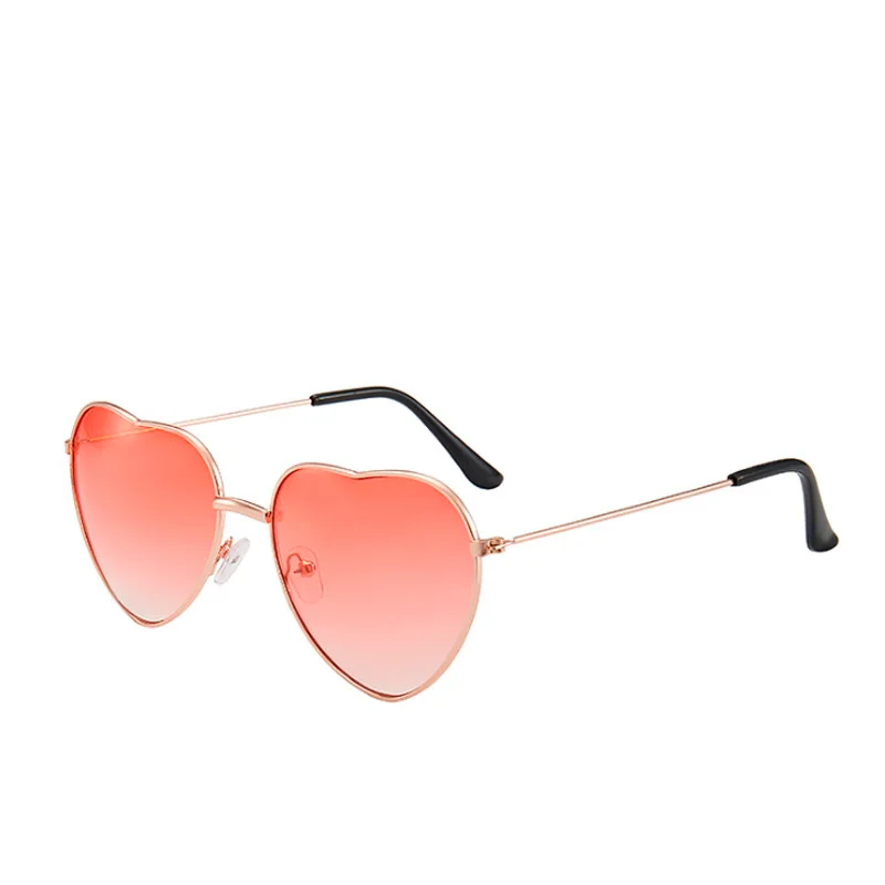 Очки солнцезащитные женские в форме сердца брендовые дизайнерские модные