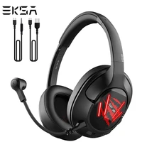 eksa e3de3 gaming headset with microphone 7 1 surround wired headphones gamer earphones noise cancelling mic for pcps4xbox