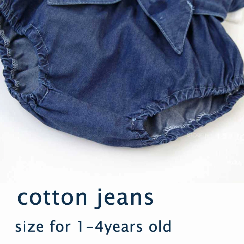 Новые джинсы с оборками штанишки для малышей брендовые шорты маленьких девочек