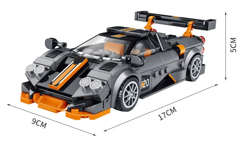 Гоночный конструктор фигурка суперспортивного автомобиля Пагани Huayra Lambor Veneno