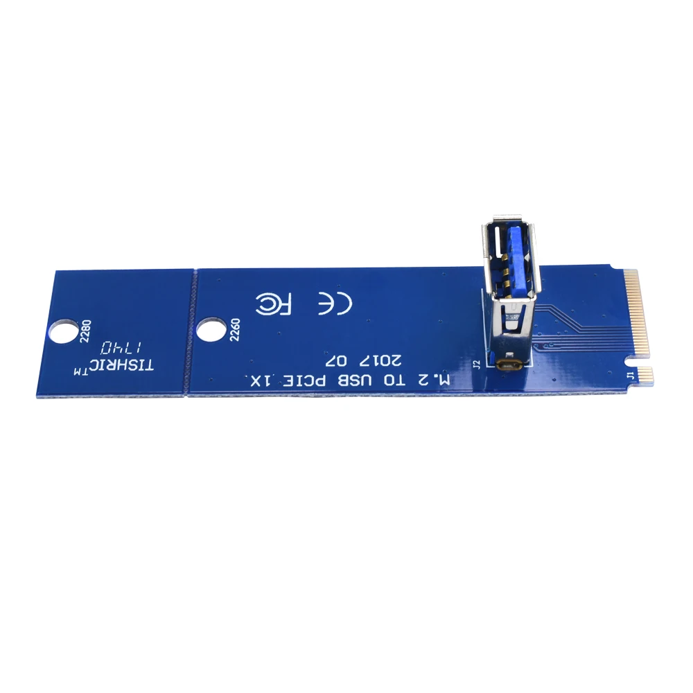 50 шт. TISHRIC NGFF M.2 к USB 3 0 адаптер карт M2 M ключ USB3.0 для PCIe переходная карта PCI E