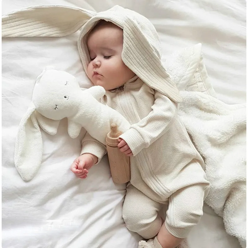 Ins children's newborn baby conjoined clothes Harlan romper infant kimono autumn and winter |
