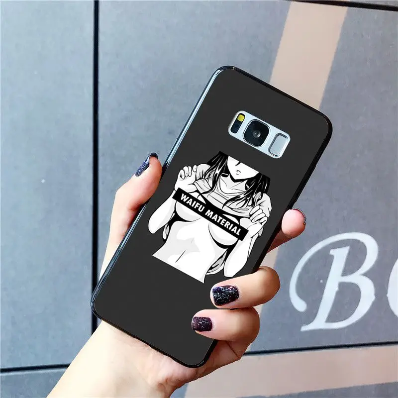 Babaite Sugoi Senpai аниме Waifu чехол для телефона Samsung Galaxy S10E S7 Edge S9 S8 S10plus S6 S10Lite | Мобильные