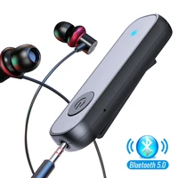 bluetooth 5 0 receiver 3 5 mm jack aux headphone car speaker ontvanger transmitter audio music wireless bluetooth clip adapter