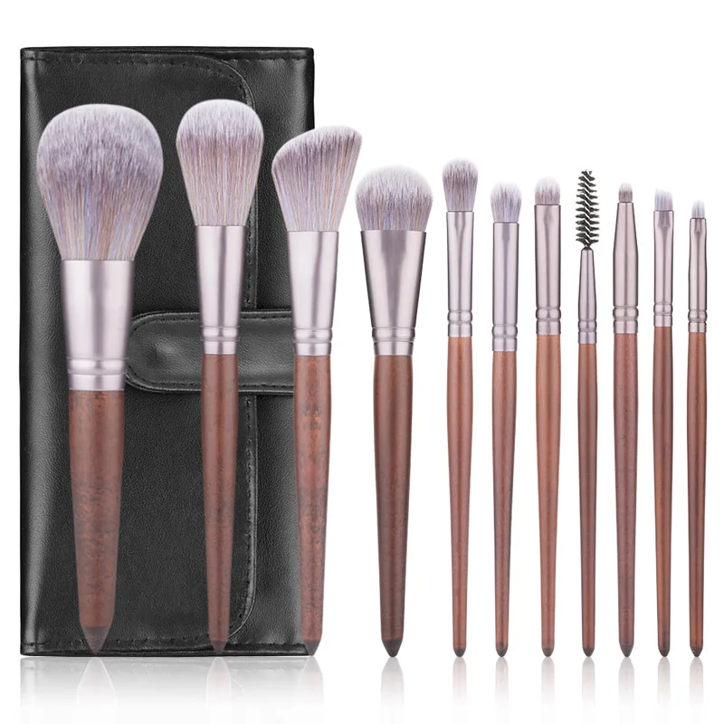 

11Pcs Makeup Brushes Set Professional Foundation Eyeshadow Eyebrow Brush Blending Brush Comestic Beauty Tool