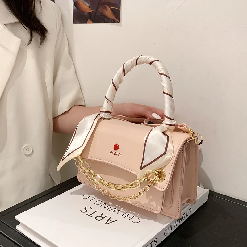 

Ladies Luxury Shoulder Bag 2021 Brand Design Retro Messenger Bags Ladies Simple Fashion High Quality Leather Solid Color Handbag