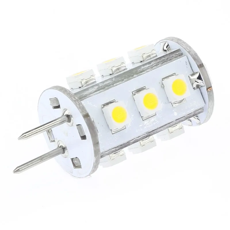 GY6.35 светодиодная лампа 15LED SMD 3528 12VAC/12VDC/24VDC яхты лодки корабль автомобилей тележки