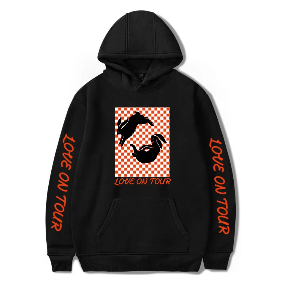 

New Concert Love On Tour 2021 Hoodies Fine Line Cool Printed Sweatshirt Casual Streetwear for Men And Women