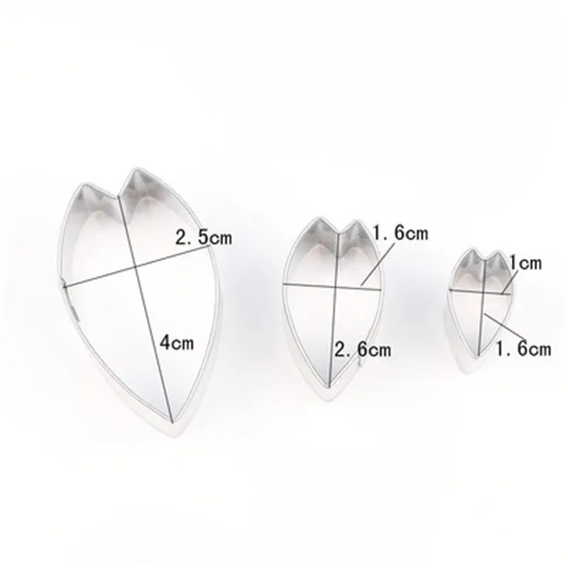 Формочки для печенья в форме цветка вишни Лепесток сакуры форма помадки нож