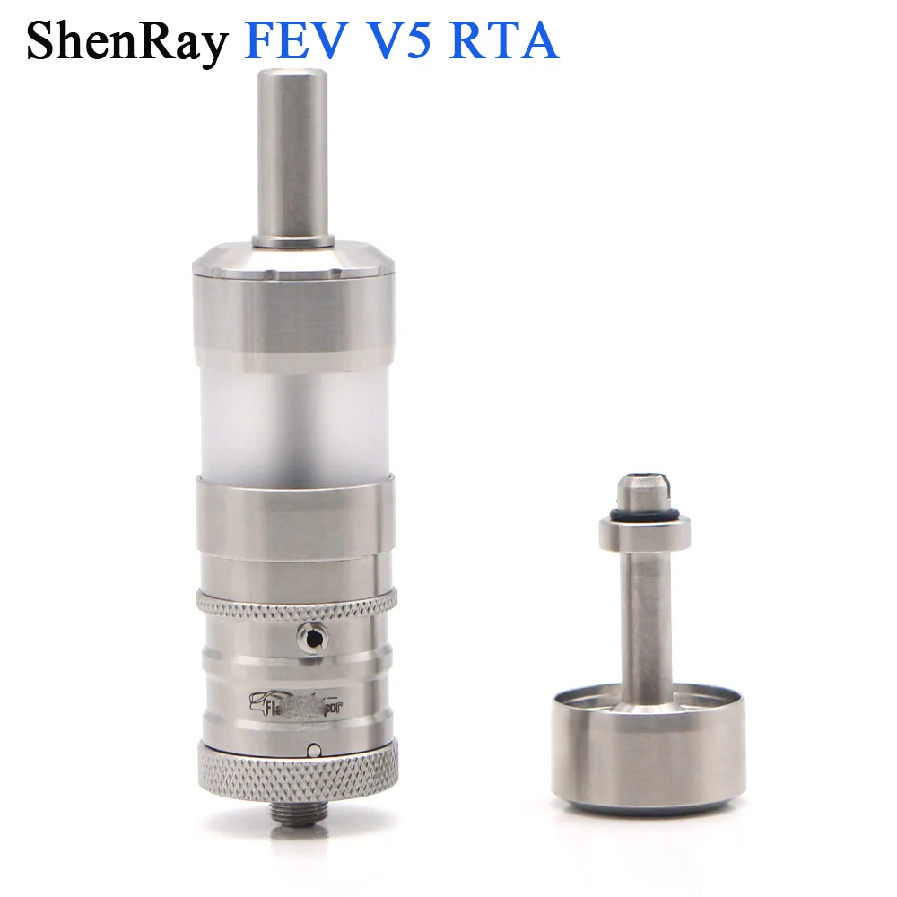 Оригинальный ShenRay FEV V5 RTA 316SS Siver 23 мм 6 мл емкость V4.5 обновленная верхняя смазка VS