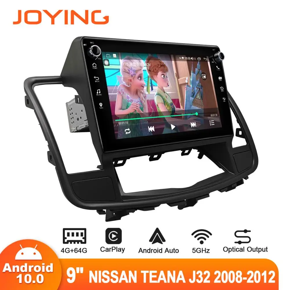

10.1" Android Car Radio for Nissan Teana J32 2012-2018 GPS SPDIF Subwoofer DSP Carplay 4G SIM Card IPS 1280*720 Subwoofer DAB