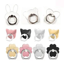 SCY 5PCS 2020 360 Degree Mouse Shape Finger Ring socket Mobile Phone Holder Stand For iPhone for oneplus socket For all Smfor