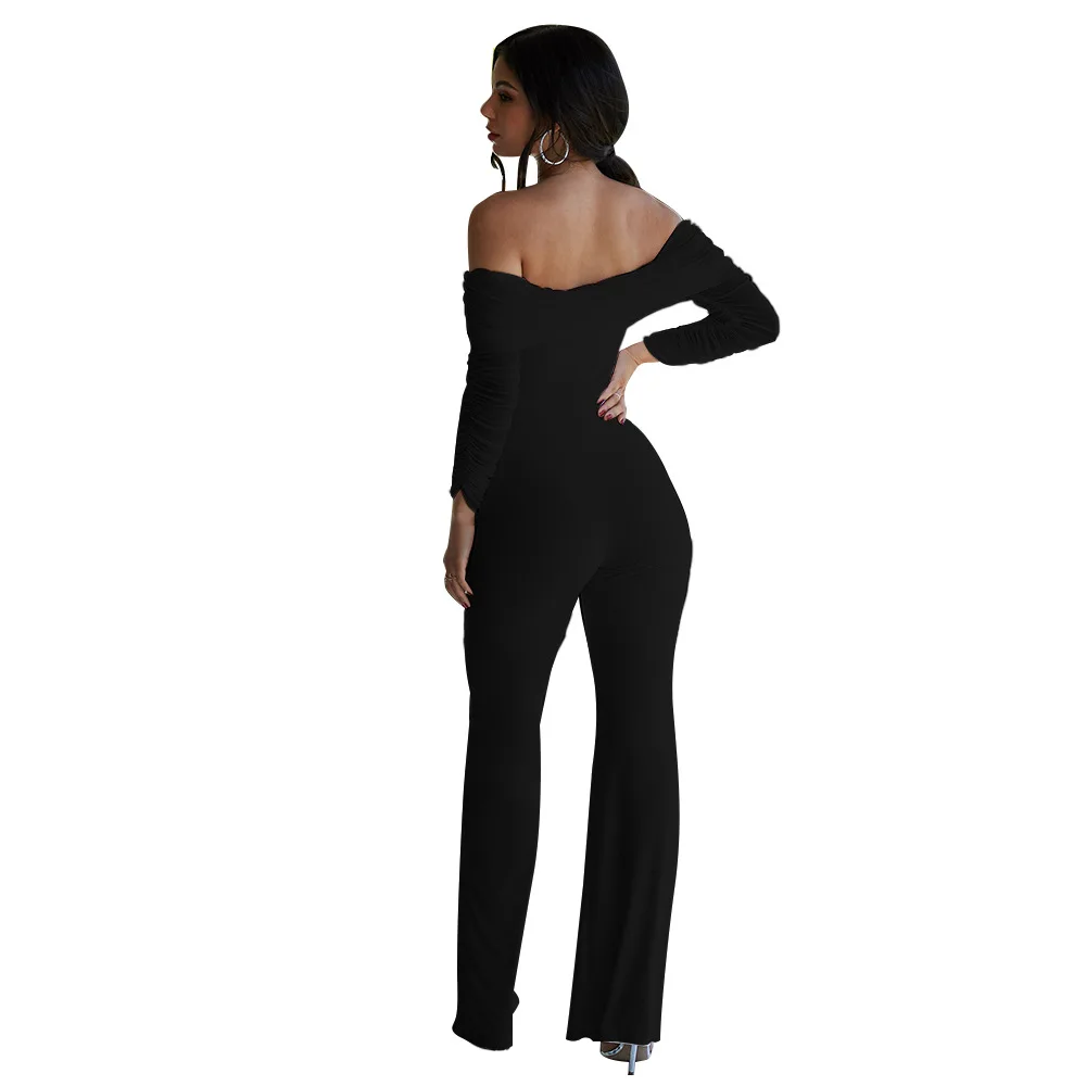 

2020 Hot Sale New Design Styele Casual Clothing Sweatwear Sweet Sexy Fashion Soft Good Fabric Women Jumpsuits 10171