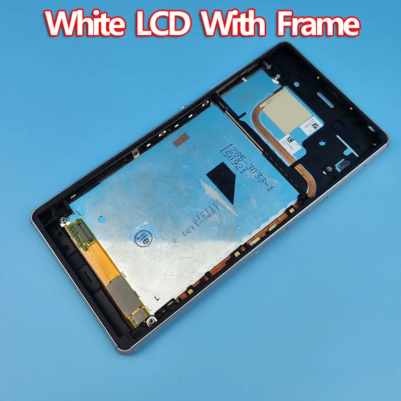 Оригинальный Для SONY Xperia Z3 ЖК дисплей D6603 D6633 D6653 L55T для с сенсорным экраном рамкой