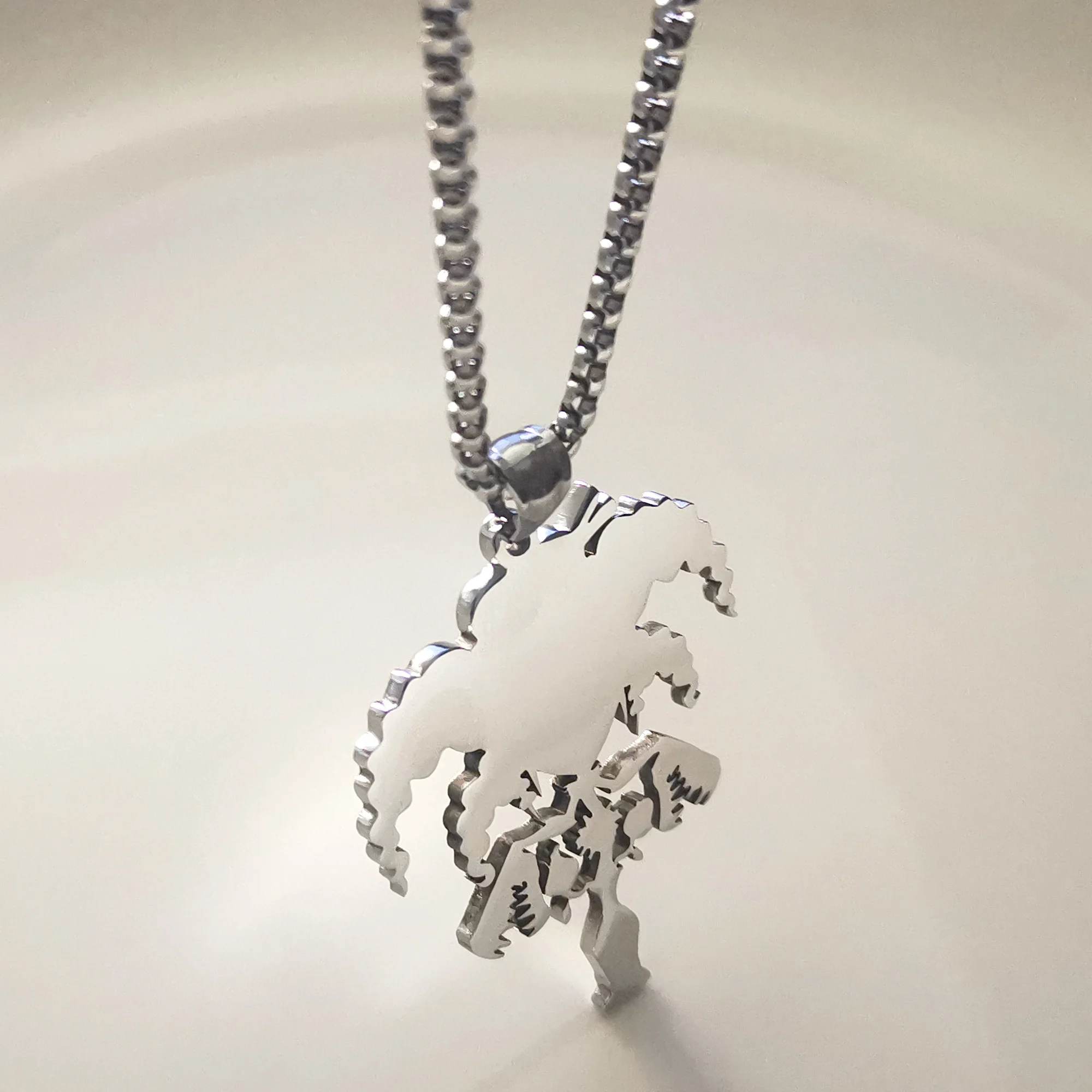 Подвеска ICP с изображением невероятного клоуна, ожерелье с изображением юум, приманки, Очаровательные Подвески в яме, из нержавеющей стали Подвеска ICP с изображением невероятного клоуна, ожерелье с изображением юум, приманки, Очаровательные Подвески в яме, из нержавеющей стали