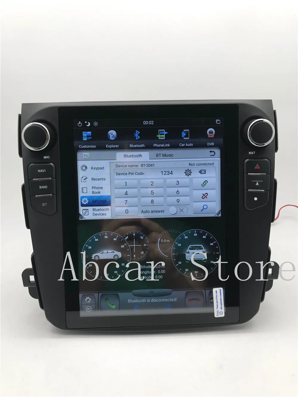 10,4 ''Tesla стиль Android 8,1 автомобильный dvd-плеер gps навигация для Mitsubishi Outlander 2006-2012 стерео радио PX6 CARPLAY HDMI